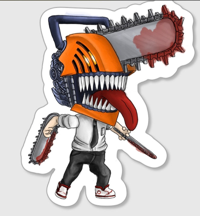 Pre-Order: Chainsaw Man sticker